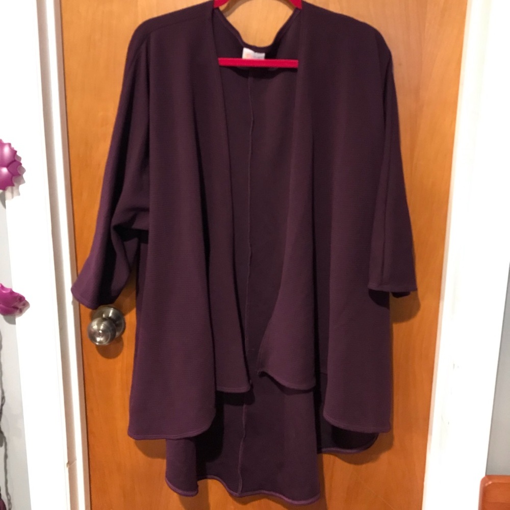 Plum Lularoe Cardigan
